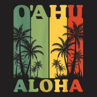 Oahu Aloha Hawaiian Lover Island Palm Beach Holiday T-shirt | Artistshot