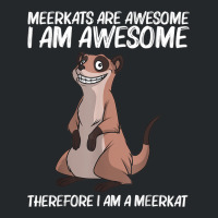 Cute Meerkat Design For Men Women Meerkat Mongoose Lovers Crewneck Sweatshirt | Artistshot