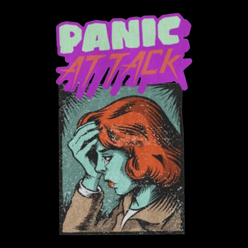 Panic Attack, Panic Attack Vintage, Panic Attack Art, Panic Attack Pai V-neck Tee | Artistshot