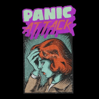 Panic Attack, Panic Attack Vintage, Panic Attack Art, Panic Attack Pai Men's 3/4 Sleeve Pajama Set | Artistshot