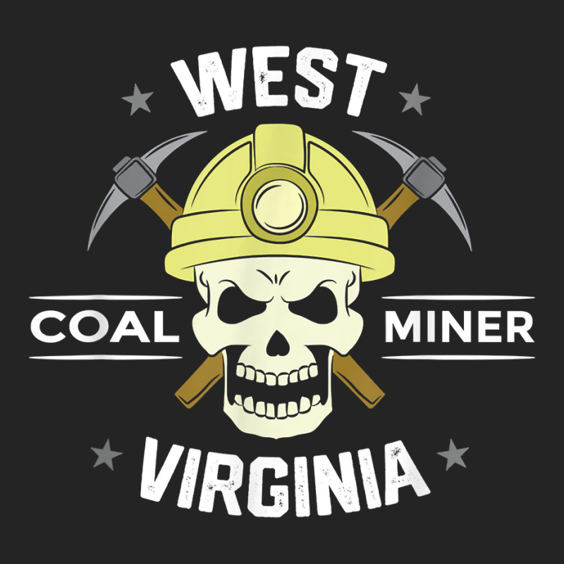 Coal Miner Artwork For A Coal Miner From West Virginia 3/4 Sleeve Shirt by ImmanUnde | Artistshot