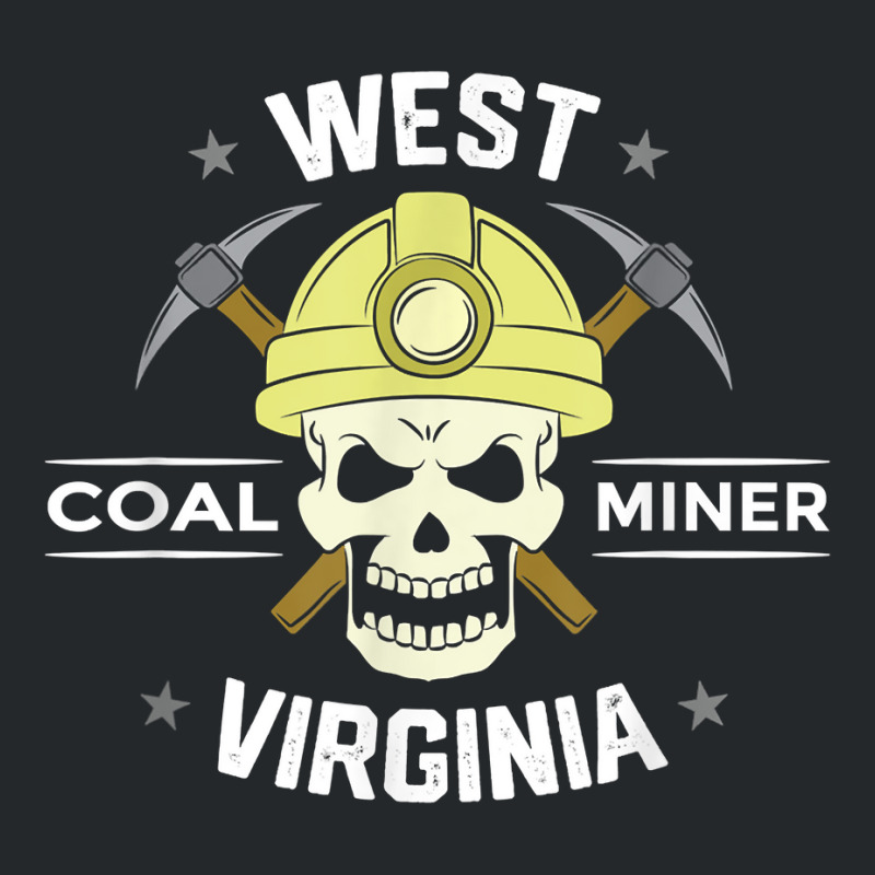 Coal Miner Artwork For A Coal Miner From West Virginia Crewneck Sweatshirt by ImmanUnde | Artistshot