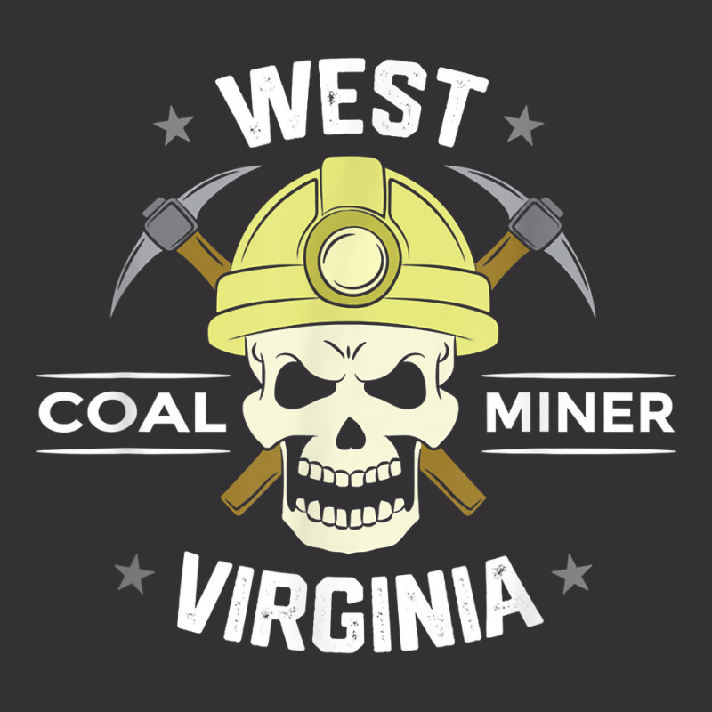 Coal Miner Artwork For A Coal Miner From West Virginia Vintage Hoodie And Short Set by ImmanUnde | Artistshot