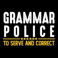 Grammar Police To Serve And Correct Sweatshirt Adjustable Cap | Artistshot