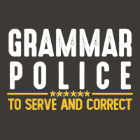 Grammar Police To Serve And Correct Sweatshirt Bucket Hat | Artistshot