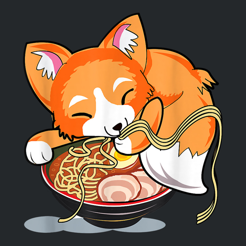 Ramen Noodles Fox Lover Kawaii Japanese Anime Crewneck Sweatshirt | Artistshot