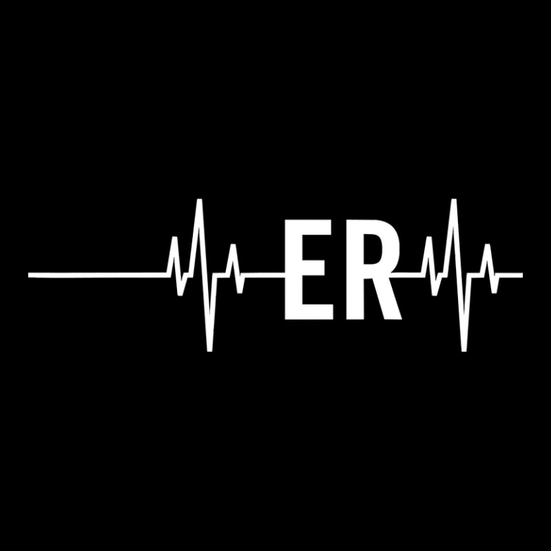 Emergency Medicine Physician Nurse Gift Er Heartbeat Pocket T-shirt | Artistshot