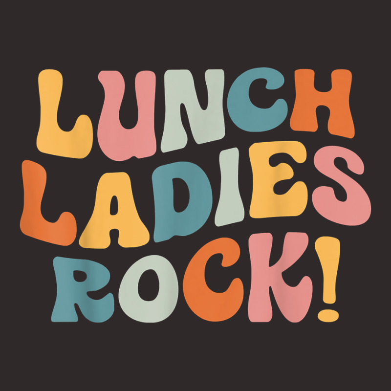 Lunch Ladies Rock!   Retro Lunch Ladies Squad Cafeteria Crew T Shirt Racerback Tank | Artistshot