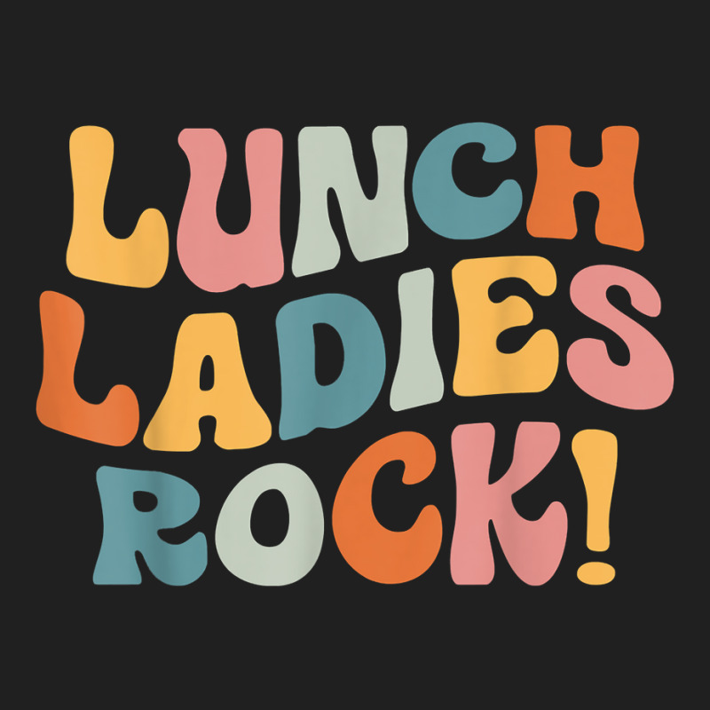 Lunch Ladies Rock!   Retro Lunch Ladies Squad Cafeteria Crew T Shirt Ladies Polo Shirt | Artistshot