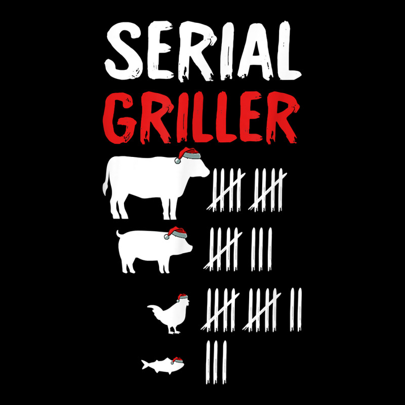 Serial Griller Christmas X-mas Pajama Grill Chef Bbq Master V-neck Tee | Artistshot