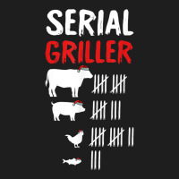 Serial Griller Christmas X-mas Pajama Grill Chef Bbq Master Classic T-shirt | Artistshot