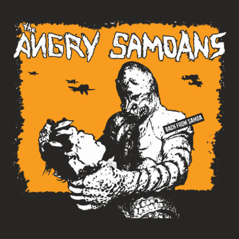 Angry Samoans - Merch Ladies Fitted T-Shirt by TerranceLHawkins | Artistshot