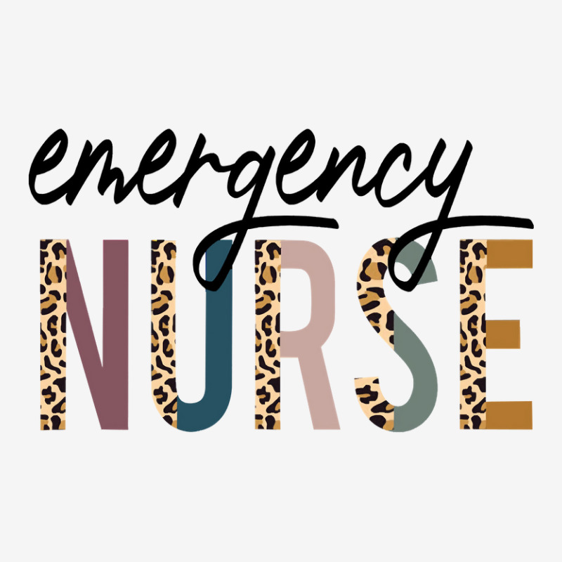 Emergency Nurse Leopard Nurse Gift Adjustable Cap | Artistshot