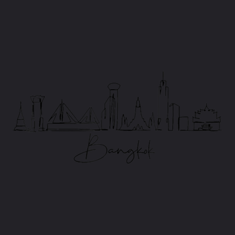 City Skyline Travel Souvenir Tourist Bangkok Thailand Youth Tee by Markets | Artistshot