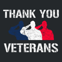 Thank You Veterans Day Salute Military Appreciation Soldiers Sweatshir Crewneck Sweatshirt | Artistshot