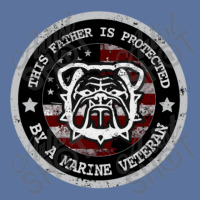 Marine Father Protected By Marine Veteran Marine Family Lightweight Hoodie | Artistshot