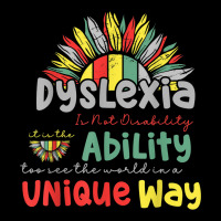 Dyslexia Is Not Disability Dyslexia Awareness Silver Ribbon Baby Tee | Artistshot