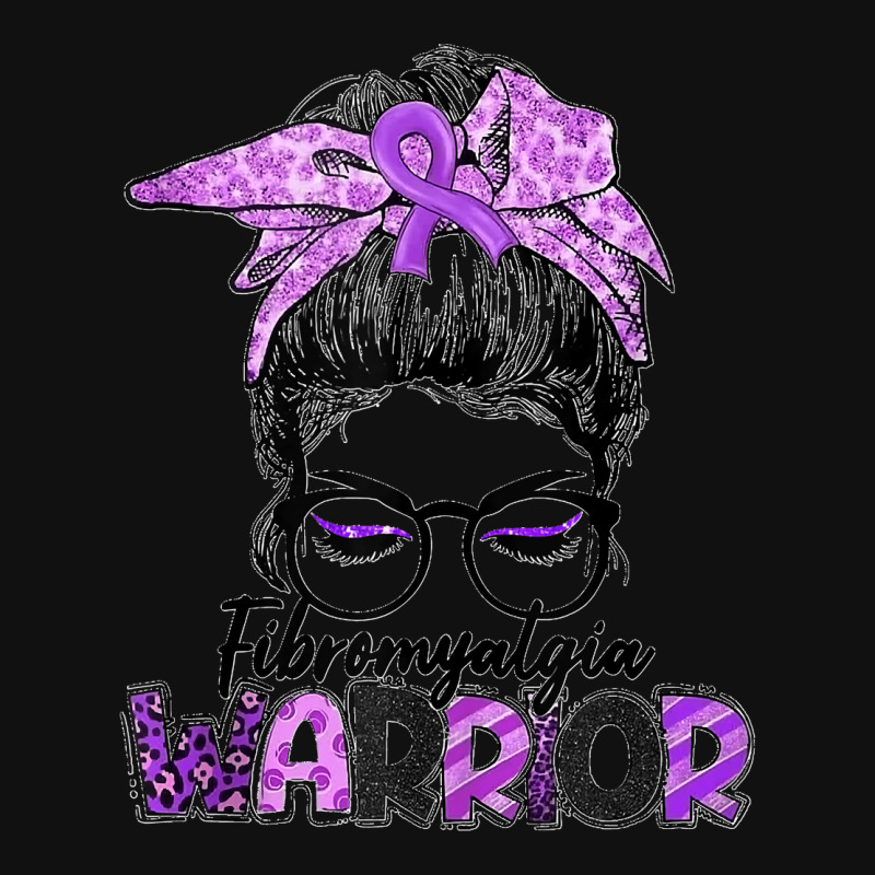 Fibromyalgia Warrior Strong Women Fibromyalgia Awareness Tank Top Rear Car Mat | Artistshot