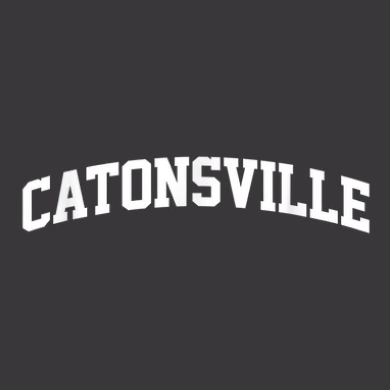 Catonsville Athletic Arch High School College Style Ladies Curvy T-Shirt by Bestarts | Artistshot