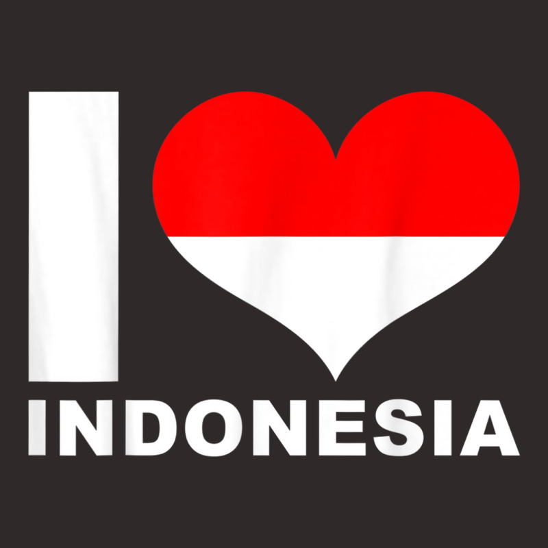 I Love Indonesia   Heart Flag Indonesia Racerback Tank | Artistshot