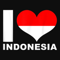 I Love Indonesia   Heart Flag Indonesia Crop Top | Artistshot