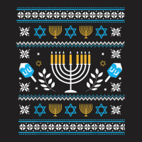 Hanukkah Jewish Ugly Sweater Style T-shirt | Artistshot