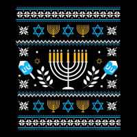 Hanukkah Jewish Ugly Sweater Style Fleece Short | Artistshot