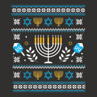 Hanukkah Jewish Ugly Sweater Style Champion Hoodie | Artistshot