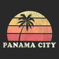 Panama City Beach Fl Vintage 70s Retro Throwback Design Printed Hat | Artistshot