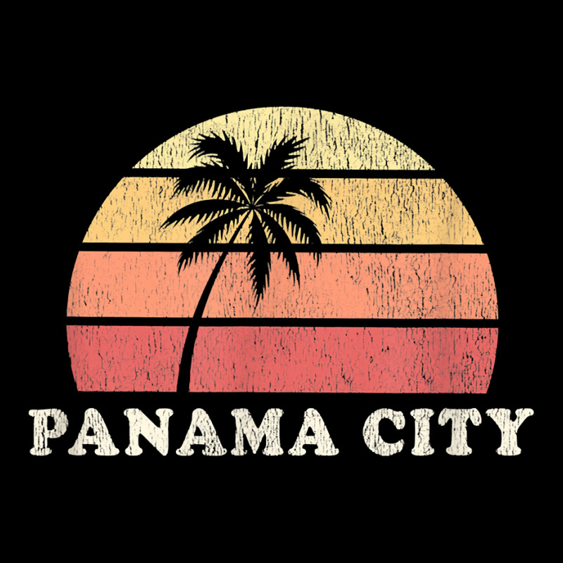 Panama City Beach Fl Vintage 70s Retro Throwback Design Kids Cap by ElsieLynne | Artistshot