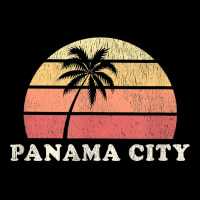 Panama City Beach Fl Vintage 70s Retro Throwback Design Long Sleeve Shirts | Artistshot