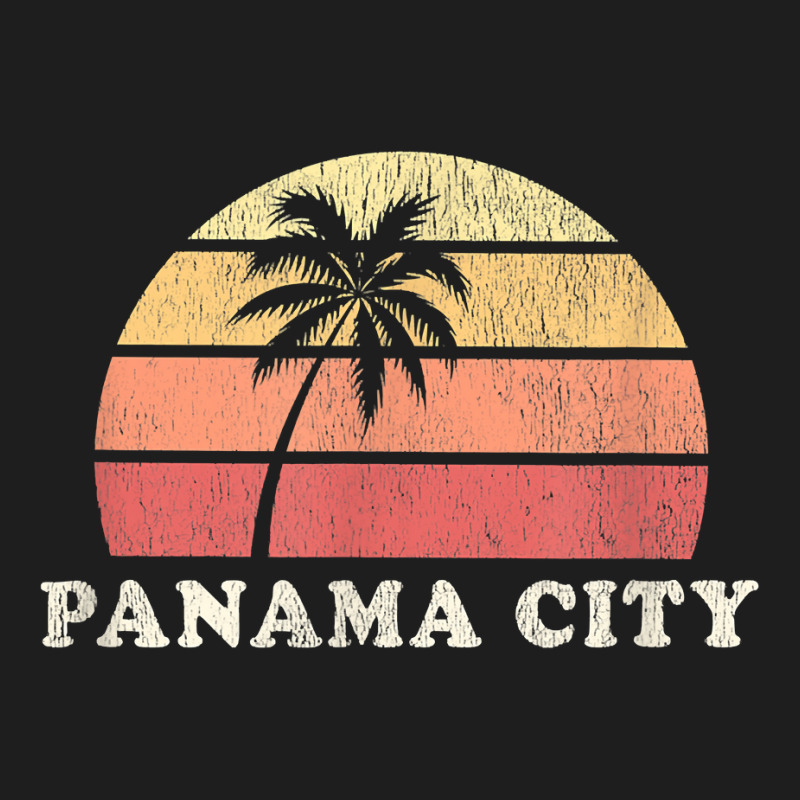 Panama City Beach Fl Vintage 70s Retro Throwback Design Classic T-shirt by ElsieLynne | Artistshot