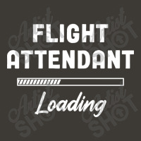 Flight Attendant - Loading Bar Design Bucket Hat | Artistshot