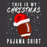 Football This Is My Christmas Pajama American Football Family S 354 Ladies Curvy T-shirt | Artistshot