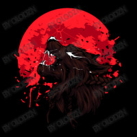 Angry Werewolf On Red Blood Moon Zipper Hoodie | Artistshot