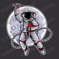 Astronaut And Moon Vintage Hoodie And Short Set | Artistshot