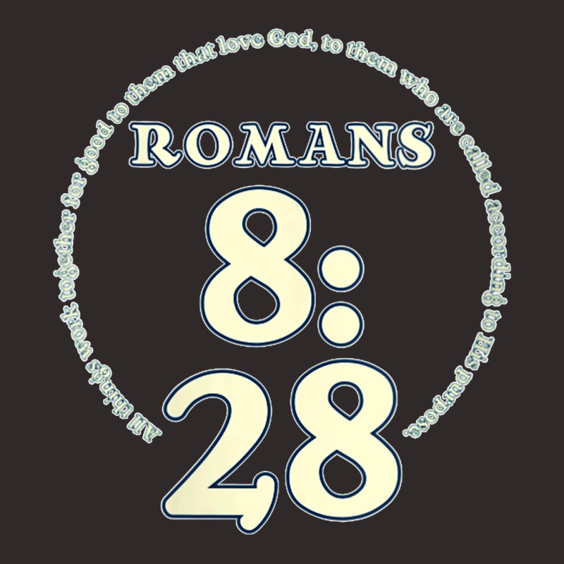 Womens Romans 828 Christian Faith Bible Camp Racerback Tank by cm-arts | Artistshot