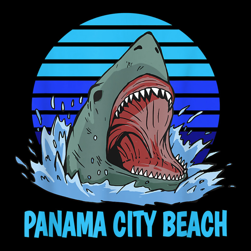 Panama City Beach Vacation Shark Theme Kids Cap by ElsieLynne | Artistshot