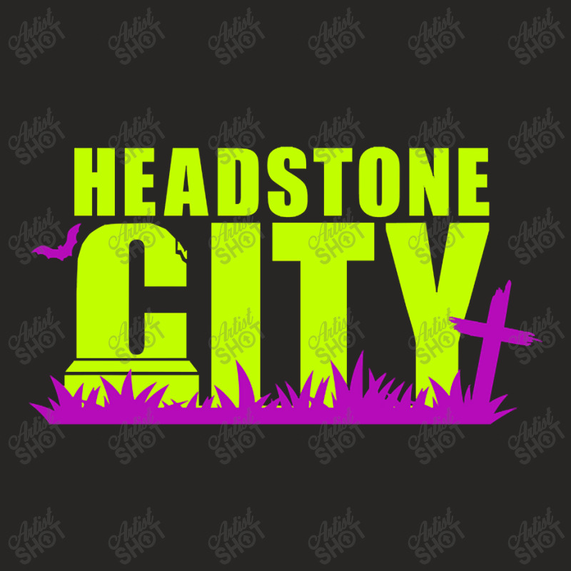 Headstone City Ladies Fitted T-Shirt by laurynvanhoose | Artistshot