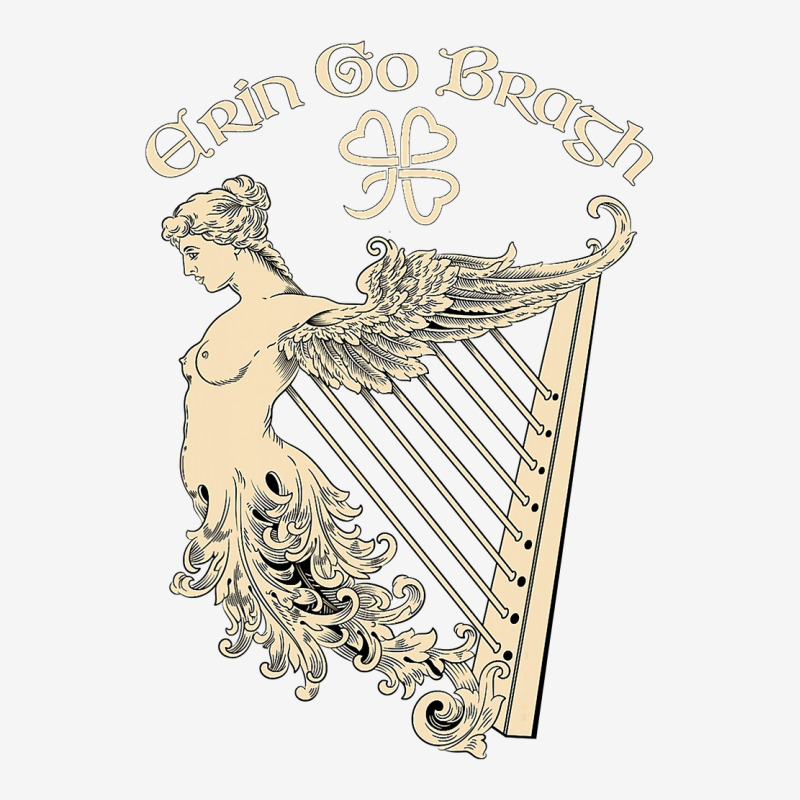 Erin Go Bragh Eire Irish Harp Ireland St . Patricks Day Gift T Shirt Baby Beanies | Artistshot