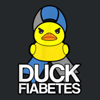 Type 1 Diabetes Duck Fiabetes T1d Awareness Crewneck Sweatshirt | Artistshot