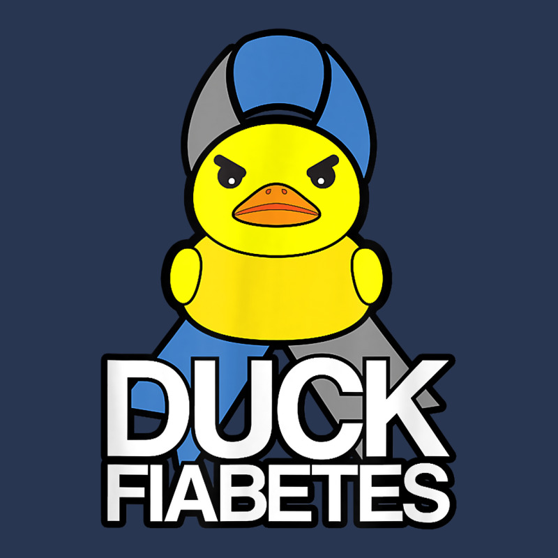 Type 1 Diabetes Duck Fiabetes T1d Awareness Men Denim Jacket | Artistshot