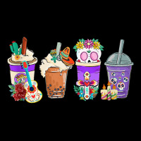 Funny Mexican Coffee Cups Calavera Dia De Muertos Halloween Tank Top Fleece Short | Artistshot