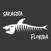 Sarasota Florida Fl Shark Skeleton White Print T-shirt Ladies Curvy T-shirt | Artistshot