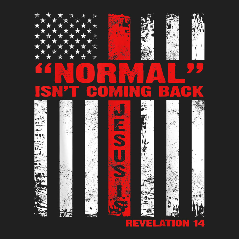 Normal Isn't Coming Back But Jesus Is Revelation 14 Costume T-shirt Ladies Polo Shirt by cm-arts | Artistshot