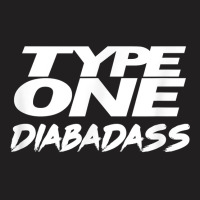 Type One Diabadass World Diabetes Day 14 Nov Blue Circle T-shirt | Artistshot