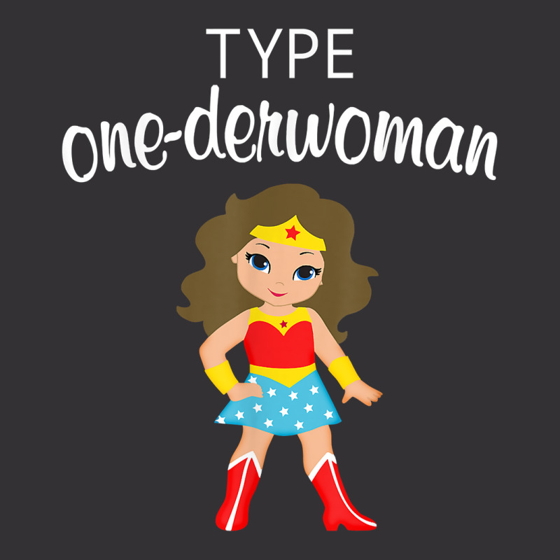 Type One Diabetes Girl T T1d One-derwoman Vintage Hoodie And Short Set | Artistshot