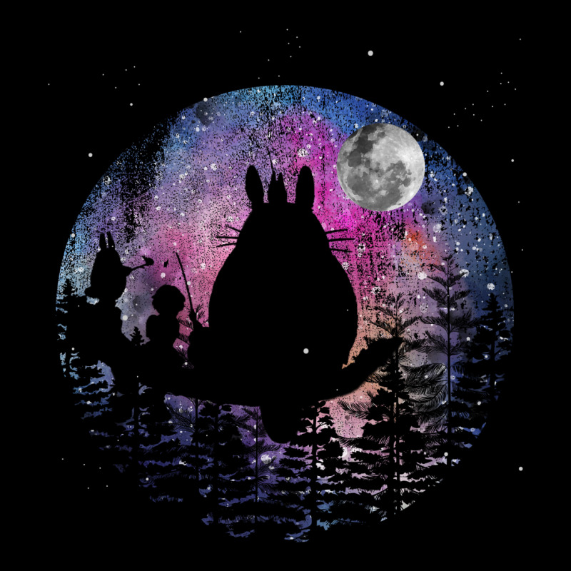 Totoro Galaxy Baby Tee by autlu2024 | Artistshot