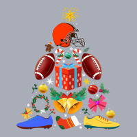 Football Football Tree Christmas Ornament Funny Xmas Boys Cleveland 14 Tank Dress | Artistshot