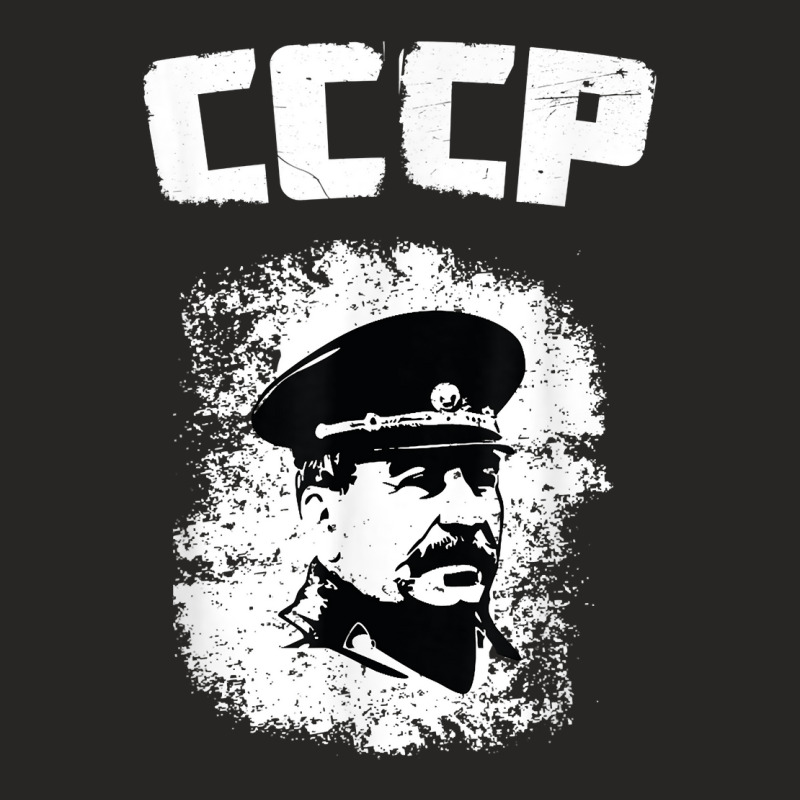 J Stalin Soviet Ussr History Moscow Red Army Russian Cccp T Shirt Ladies Fitted T-Shirt by cm-arts | Artistshot